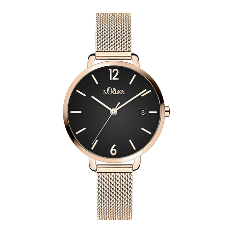 s.oliver so-4084-mq γυναικείο ρολόι