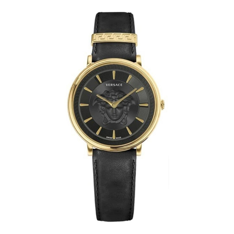 versace ve8101919 v-circle γυναικείο ρολόι