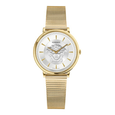 versace ve8102319 v-circle γυναικείο ρολόι