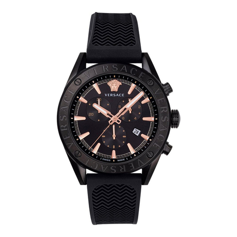 versace vehb00419 v-chrono ανδρικό ρολόι χρονογράφος