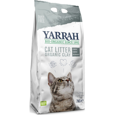 yarrah cat βιολογική άμμος για γάτες 7kg