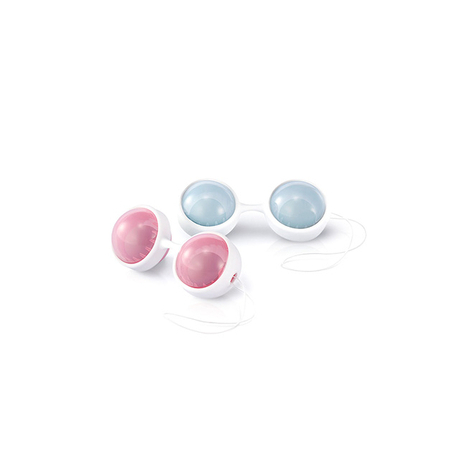 χάντρες αγάπης : lelo luna beads mini ροζ και μπλε