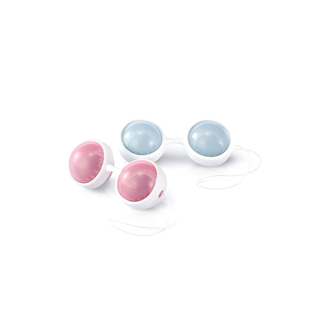 χάντρες αγάπης : lelo luna χάντρες ροζ και μπλε