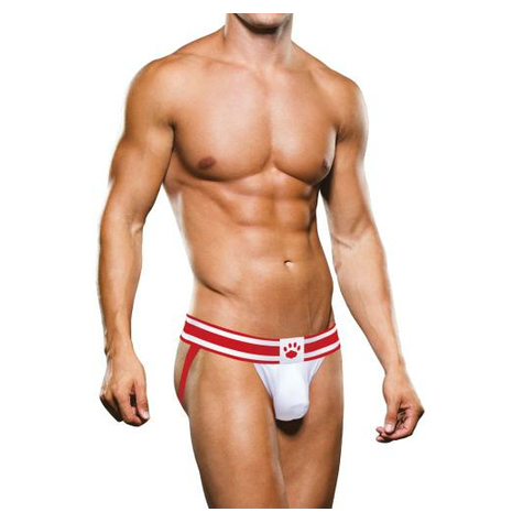 Prowler Jock Briefs - White/Red