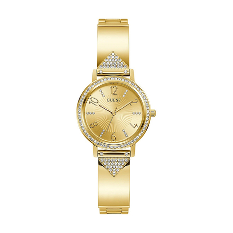 guess tri luxe gw0474l2 γυναικείο ρολόι