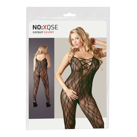 Catsuit Schwarz Xxl-Xxxl