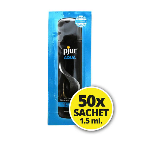 pjur - Aqua - 50 φακελάκια των 1,5 ml