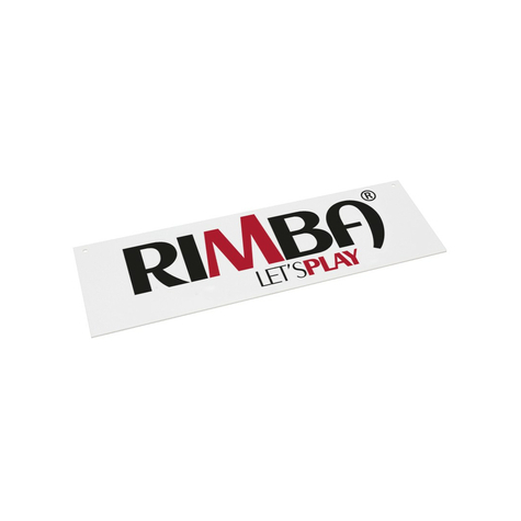 Rimba - Υπογραφή με το λογότυπο Rimba Let's Play
