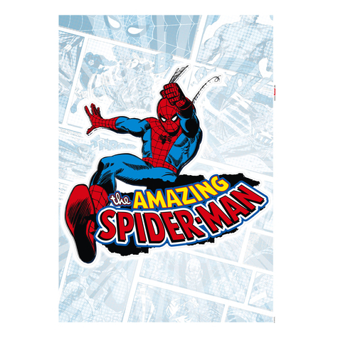 Τατουάζ τοίχου - Spider-Man Comic Classic - Μέγεθος 50 x 70 cm