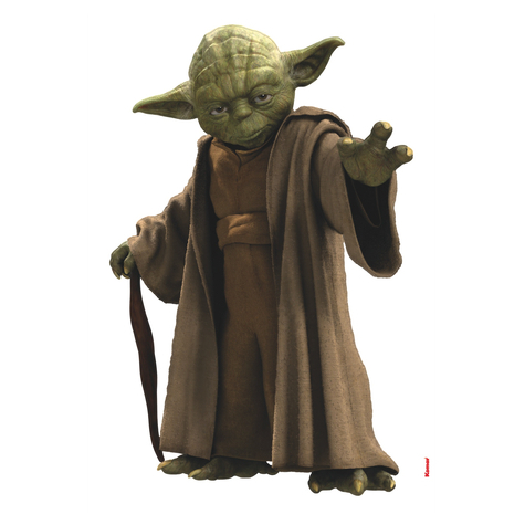 Τατουάζ τοίχου - Star Wars Yoda - μέγεθος 100 x 70 cm
