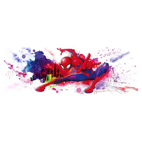 Χαρτί φωτογραφία ταπετσαρία - Spider-Man Graffiti Art - Μέγεθος 368 x 127 cm