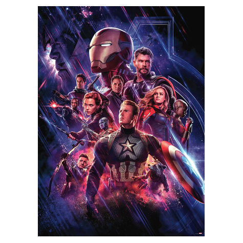 Χαρτί φωτογραφία ταπετσαρία - Αφίσα ταινίας Avengers Endgame - Μέγεθος 184 x 254 cm