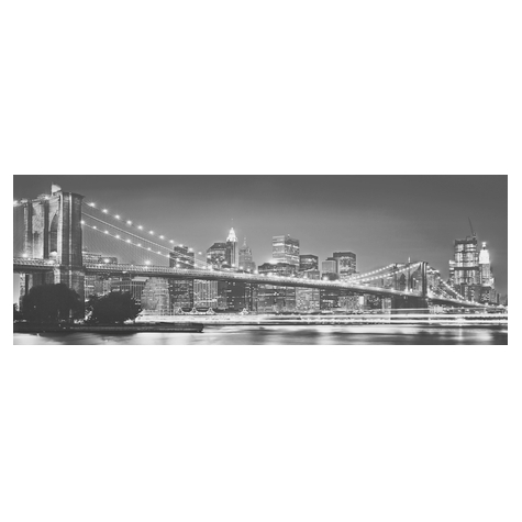 Χαρτί φωτογραφία ταπετσαρία - Γέφυρα του Μπρούκλιν - Μέγεθος 368 x 127 cm