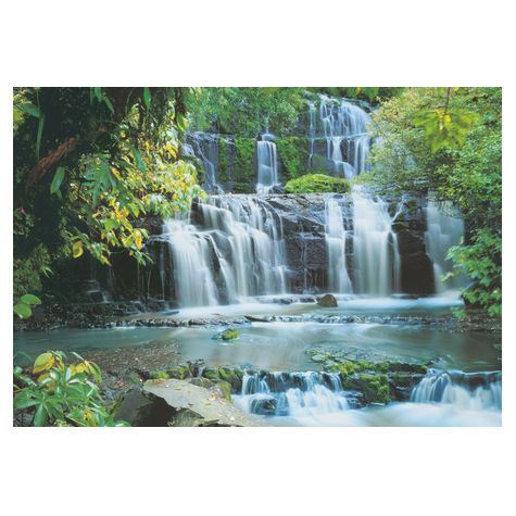 Χαρτί φωτογραφία ταπετσαρία - Pura Kaunui Falls - Μέγεθος 368 x 254 cm