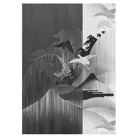 Μη υφασμένη ταπετσαρία φωτογραφιών - Yin Yang - μέγεθος 200 x 280 cm