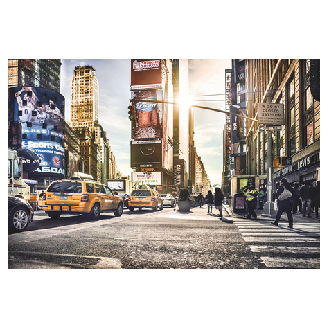 Μη υφασμένη ταπετσαρία φωτογραφιών - Times Square - Μέγεθος 368 x 248 cm