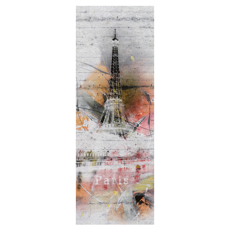 Μη υφασμένη ταπετσαρία φωτογραφιών - Παρίσι - μέγεθος 100 x 280 cm