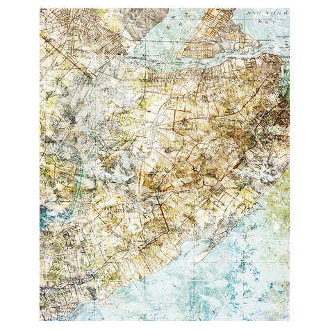 Μη υφασμένη ταπετσαρία φωτογραφιών - Mix Map - Μέγεθος 200 x 250 cm