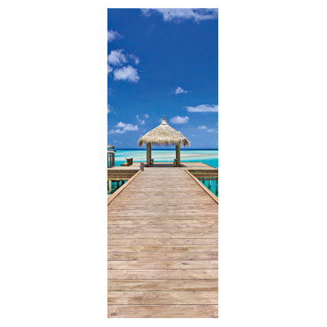 Μη υφασμένη ταπετσαρία φωτογραφιών - Beach Resort - Μέγεθος 100 x 280 cm
