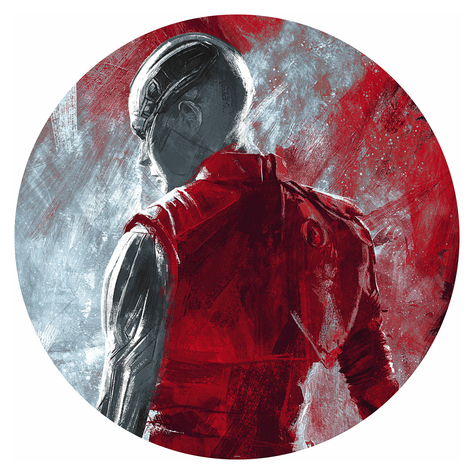 Αυτοκόλλητη Μη υφασμένη ταπετσαρία φωτογραφιών/τατουάζ τοίχου - Avengers Painting Nebula - μέγεθος 125 x 125 cm