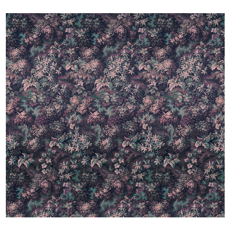Μη υφασμένη ταπετσαρία φωτογραφιών - Botanique Aubergine - μέγεθος 300 x 280 cm