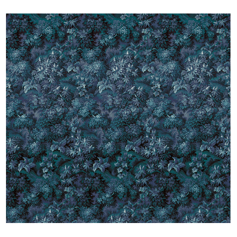 Μη υφασμένη ταπετσαρία φωτογραφιών - Botanique Bleu - μέγεθος 300 x 280 cm