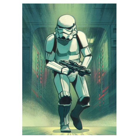 Μη υφασμένη ταπετσαρία φωτογραφιών - Mandalorian Stormtrooper Print - Μέγεθος 200 x 280 cm