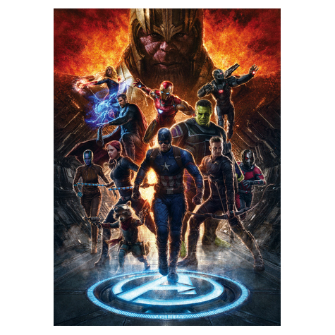 Μη υφασμένη ταπετσαρία φωτογραφιών - Avengers vs Thanos - μέγεθος 200 x 280 cm