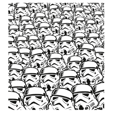 Μη υφασμένη ταπετσαρία φωτογραφιών - Star Wars Stormtrooper Swarm - μέγεθος 250 x 280 cm