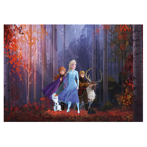 Μη υφασμένη ταπετσαρία φωτογραφιών - Frozen Autumn Glade - μέγεθος 400 x 280 cm
