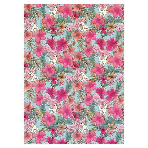 Μη υφασμένη ταπετσαρία φωτογραφιών - Ariel Pink Flower - Μέγεθος 200 x 280 cm