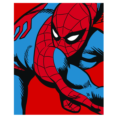 Μη υφασμένη ταπετσαρία φωτογραφιών - Marvel PowerUp Spider-Man Watchout - Μέγεθος 200 x 250 cm
