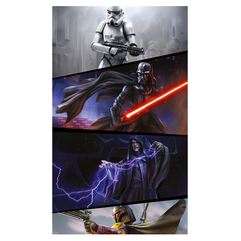 Μη υφασμένη ταπετσαρία φωτογραφιών - Star Wars Moments Imperials - μέγεθος 120 x 200 cm