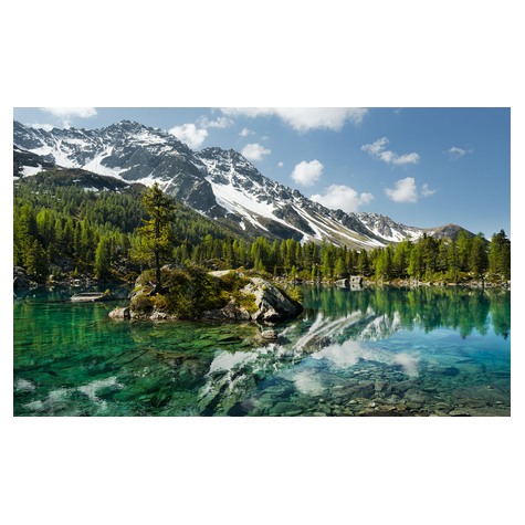 Μη υφασμένη ταπετσαρία φωτογραφιών - Mountain Magic - Μέγεθος 450 x 280 cm