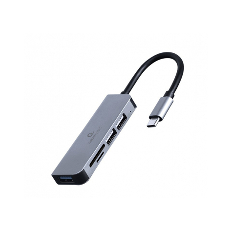 Διανομέας USB τύπου C 3 θυρών USB USB3.1 + USB 2.0 UHB-CM-CRU3P1U2P2-01