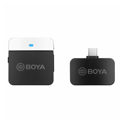 Boya 2.4 Ghz Ασύρματο μικρόφωνο ισοπαλίας BY-M1LV-U για USB-C