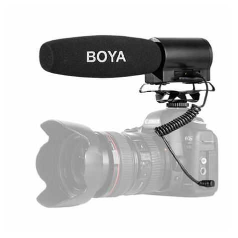 Μίνι πυκνωτικό μικρόφωνο Boya BY-DMR7 με συσκευή εγγραφής
