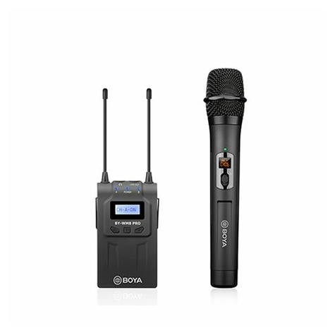 Ασύρματο ασύρματο μικρόφωνο UHF UHF Dual Lavalier Microphone BY-WM8 Pro-K3