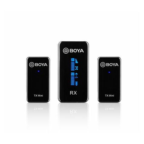Ασύρματο ασύρματο μικρόφωνο Boya Ultra Compact BY-XM6-S2 Mini