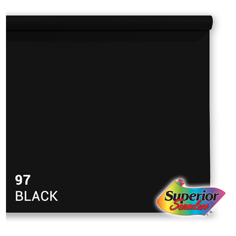 Superior Background Paper 97 Μαύρο 3,56 x 15m
