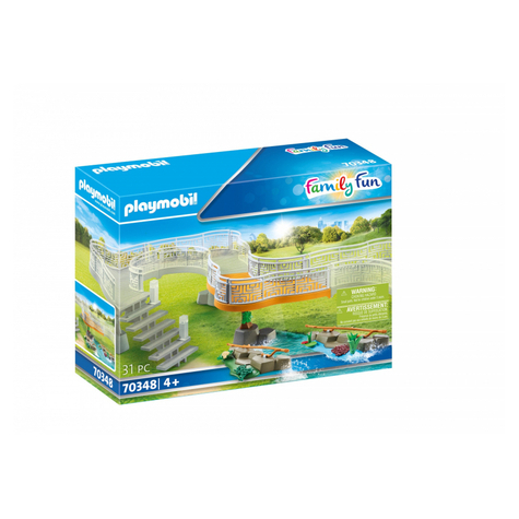 Playmobil Family Fun - Σετ επέκτασης Zoo Experience (70348)