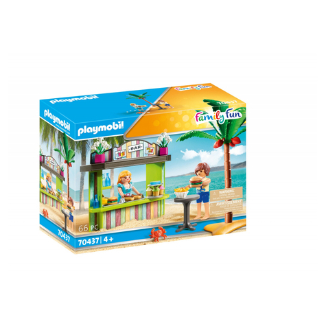 Playmobil Family Fun - Περίπτερο παραλίας (70437)