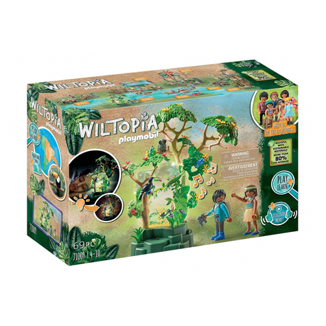 Playmobil Wiltopia - Φως νυκτός στο δάσος της βροχής (71009)