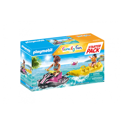 Playmobil Family Fun - Starter Pack Water Scooter με βάρκα μπανάνα (70906)