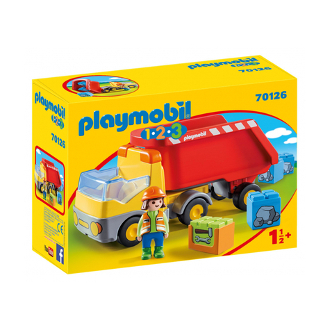 Playmobil 1.2.3 - Φορτηγό ανατρεπόμενο (70126)