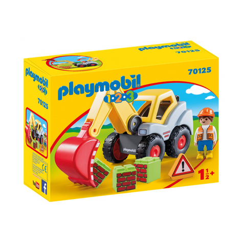 Playmobil 1.2.3 - Φτυάρι εκσκαφέα (70125)