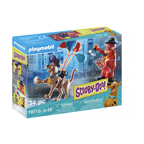 Playmobil SCOOBY-DOO! Περιπέτεια με τον κλόουν φάντασμα (70710)