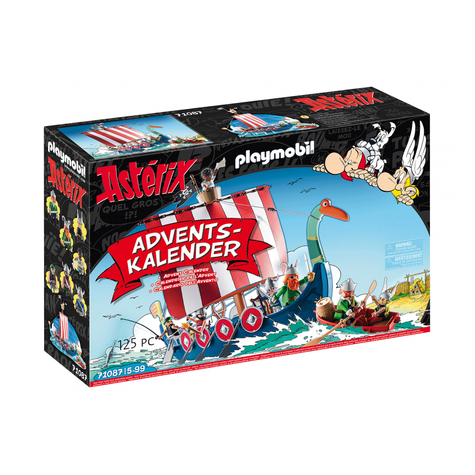 Playmobil Asterix Advent Calendar Πειρατές (71087)