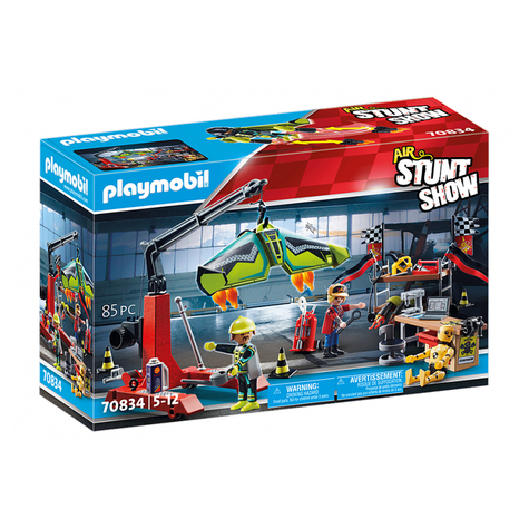 Playmobil Air Stuntshow - Σταθμός εξυπηρέτησης (70834)