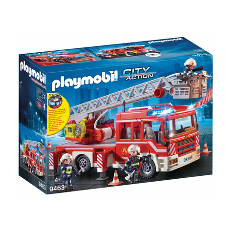Playmobil City Action - Φορτηγό με σκάλα πυροσβεστικής (9463)